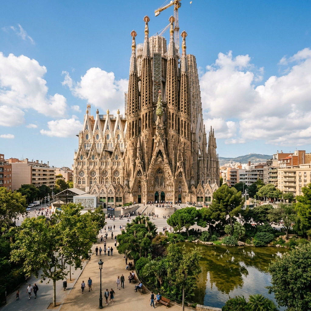 Panorámica de Barcelona — IPTV 4K