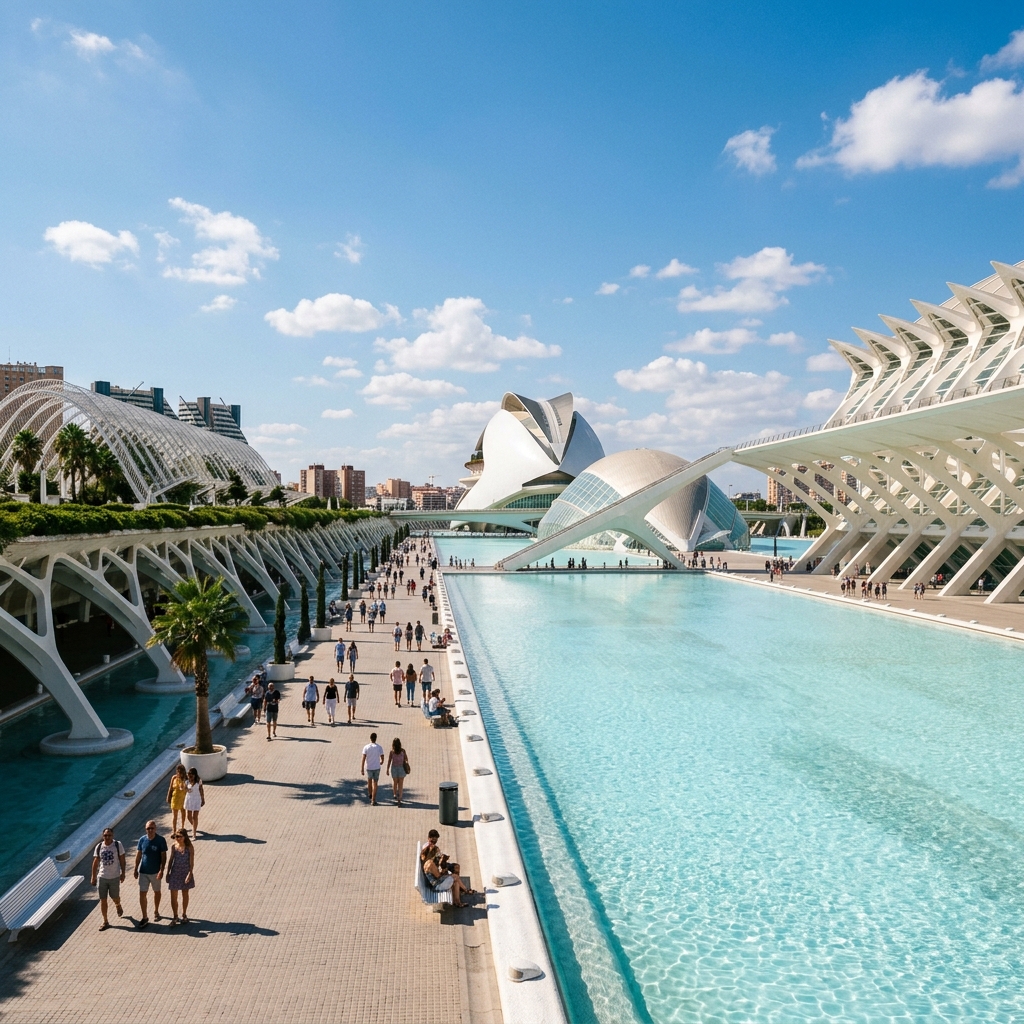 Panorámica de Valencia — IPTV 4K